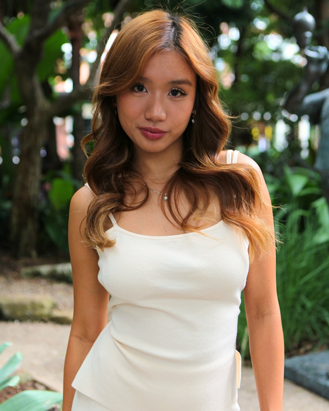 Audrey Set Top - Ivory