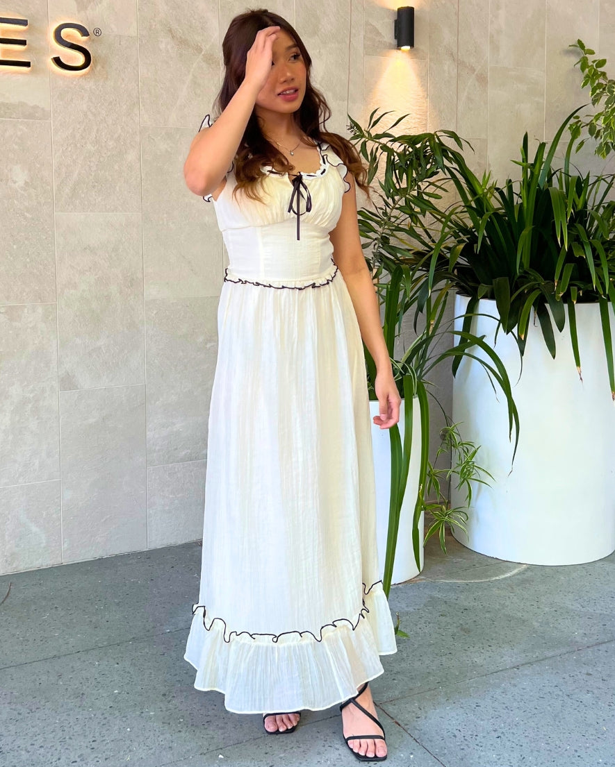 Yuna Maxi Dress - Butter