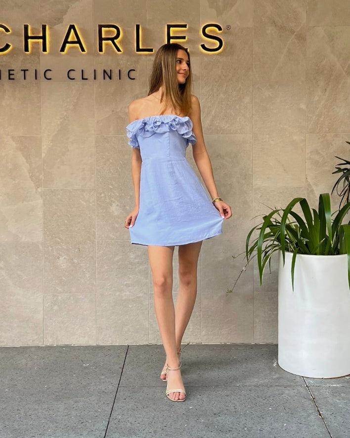 Avelie Mini Dress - Lilac