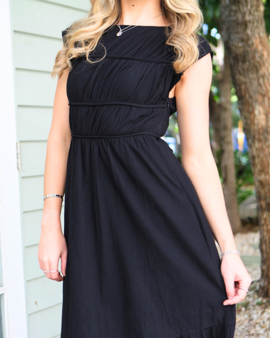 Krystel Maxi Dress - Black