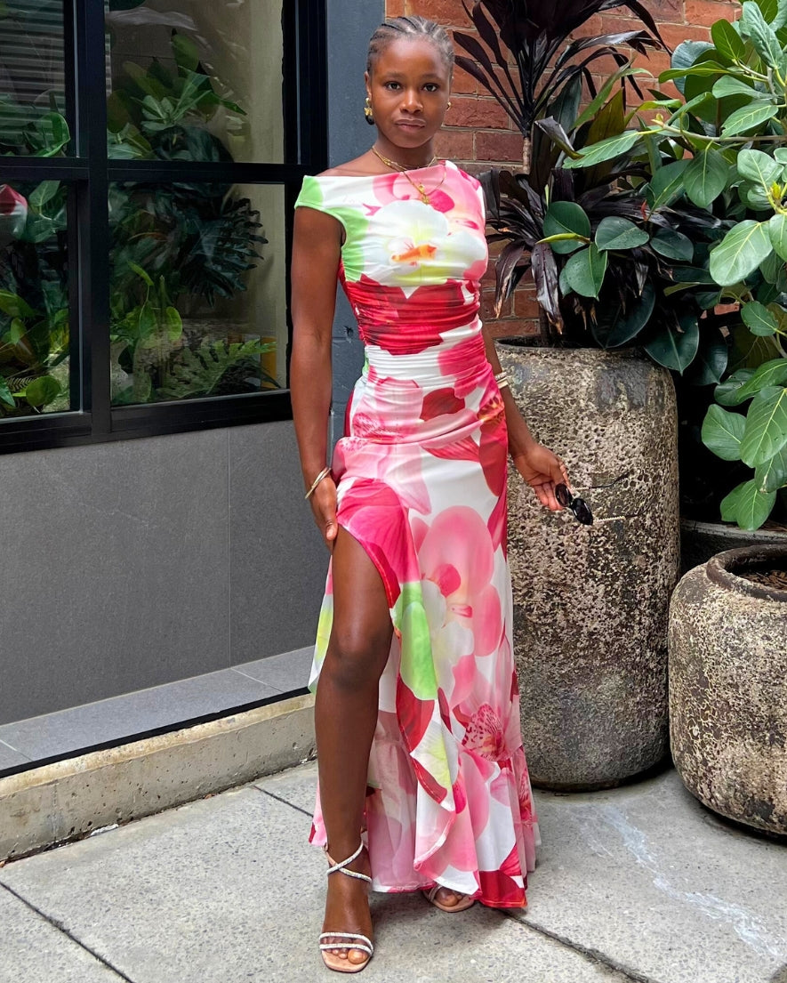 Tracie Maxi Dress - Floral