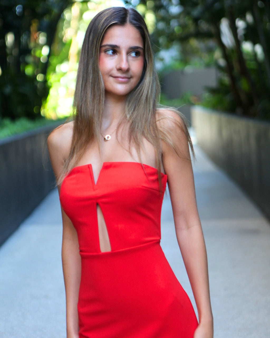 Talisha Maxi Dress - Red