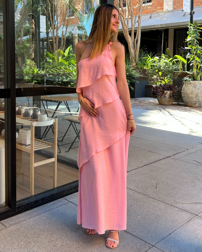 Lydia Maxi Dress - Baby Pink