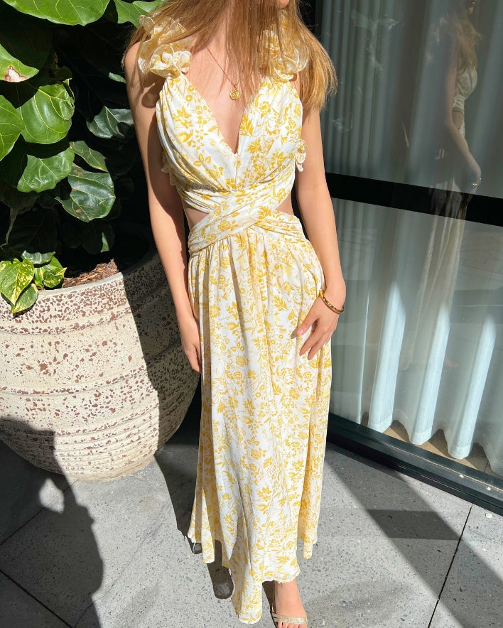 Omni Maxi Dress - Yellow