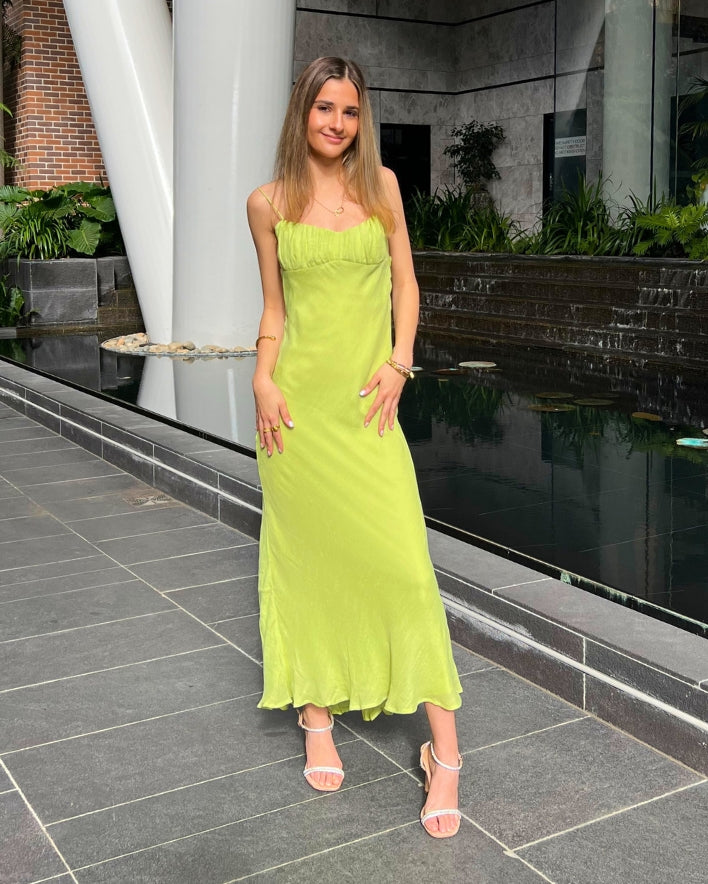 Lovissa Maxi Dress - Lime