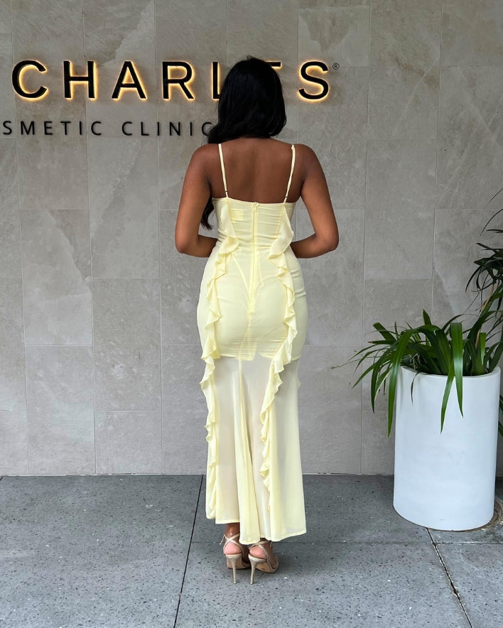 Tori Maxi Dress - Yellow