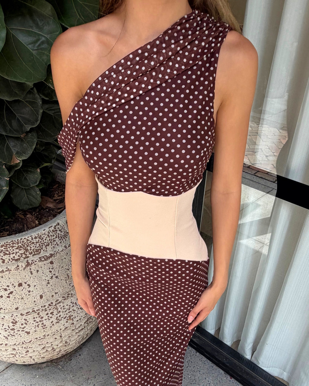 Tammy Maxi Dress - Brown