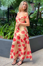 Load image into Gallery viewer, Tildi Maxi Dress - Yellow/Red
