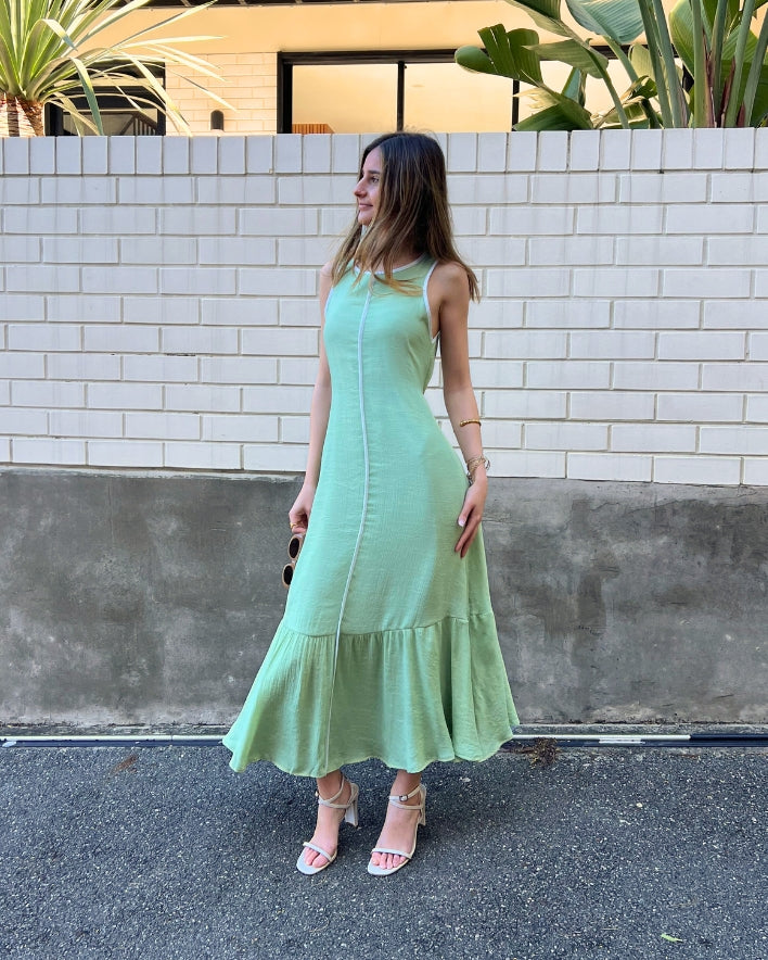 Serena Maxi Dress - Sage