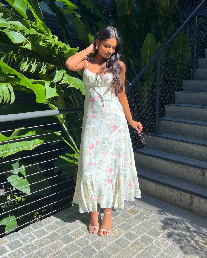Hilda Maxi Dress - Blush
