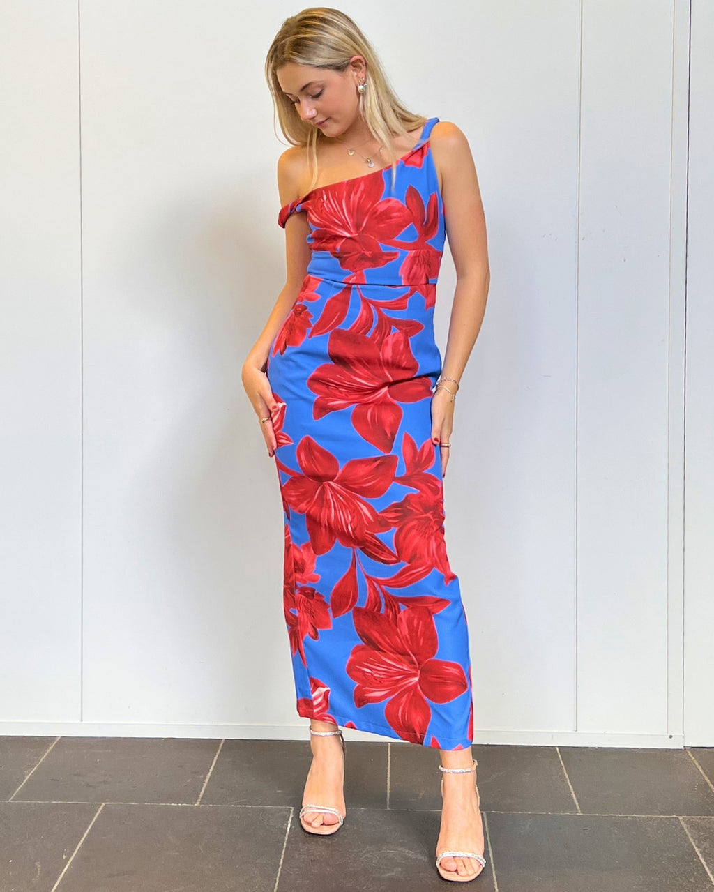 Harma Maxi Dress - Blue