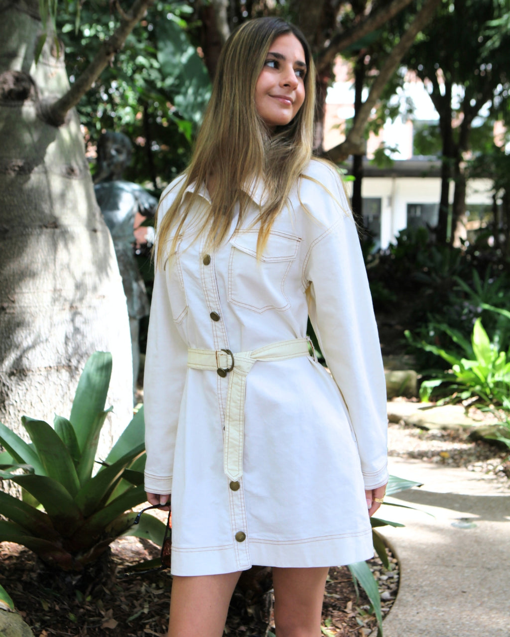 Bridget Mini Dress - Butter Denim