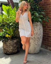 Load image into Gallery viewer, Bindi Mini Dress - White
