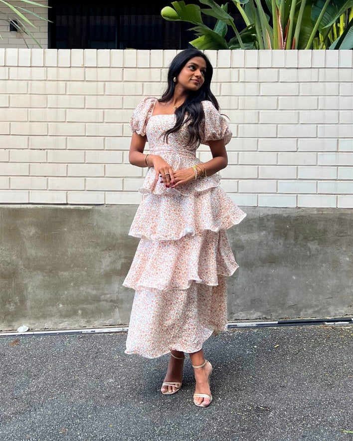 Olandria Maxi Dress - Orange