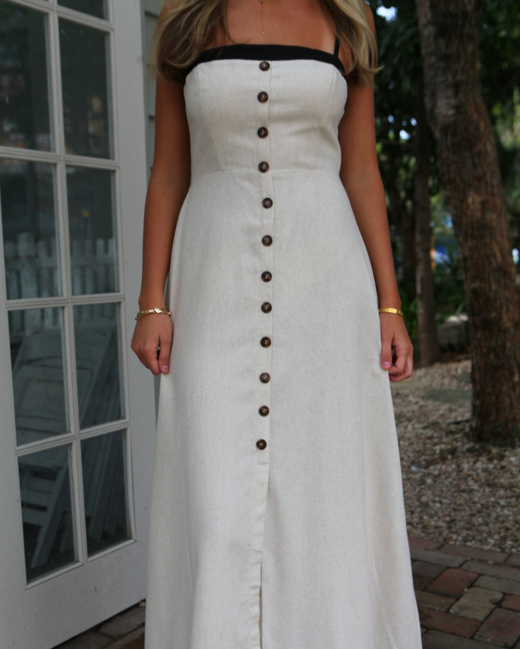 Savannah Maxi Dress - Oat