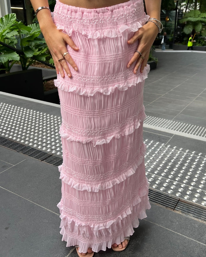 Scarlett Set Skirt - Pink