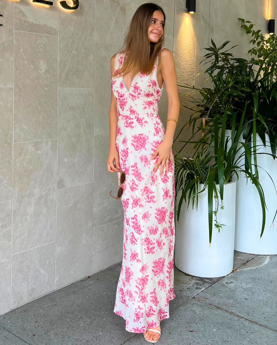 Farley Maxi Dress - Pink