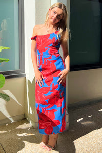 Harma Maxi Dress - Blue