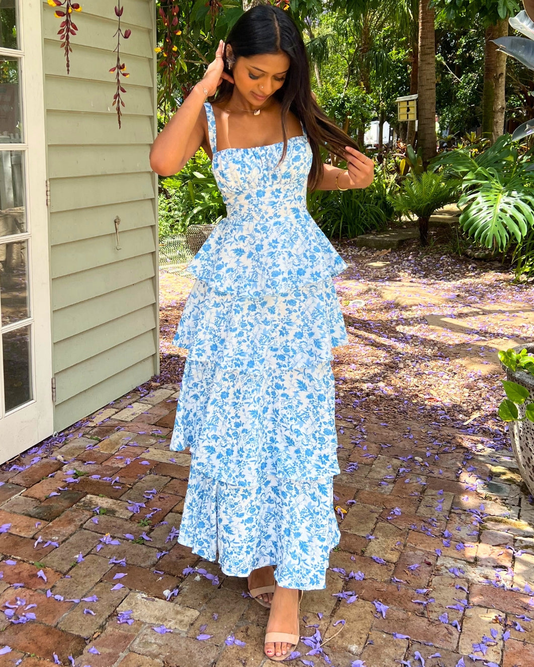 Marzia Maxi Dress - Blue