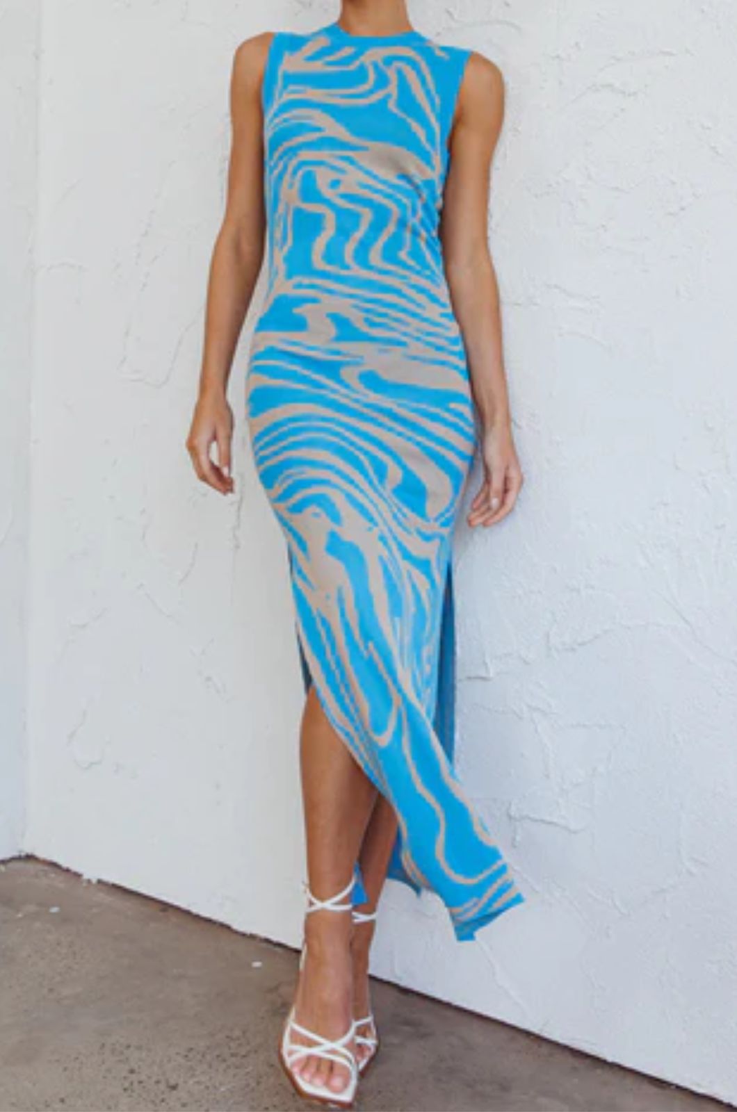 Milli Maxi Dress - Blue