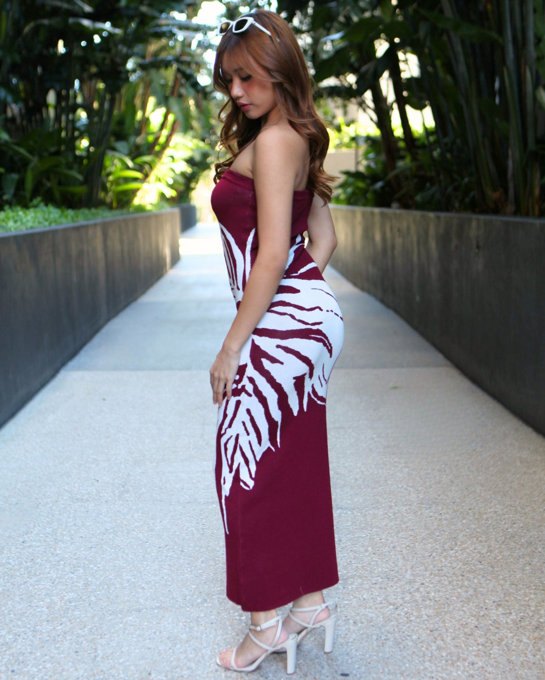 Vena Maxi - Burgundy