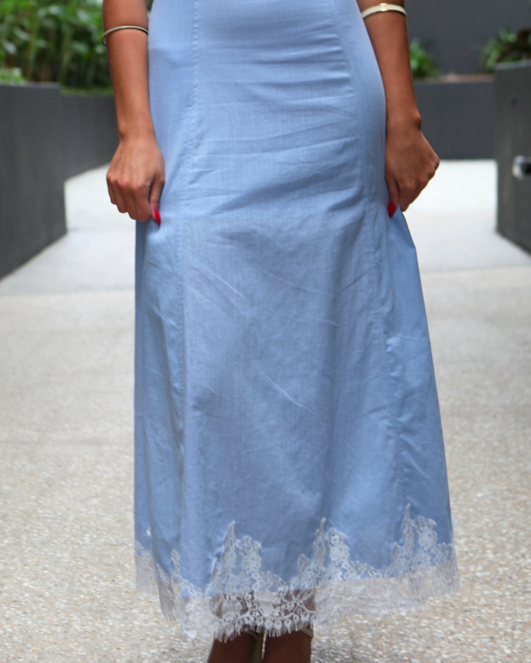 Talia Maxi Dress - Light Blue