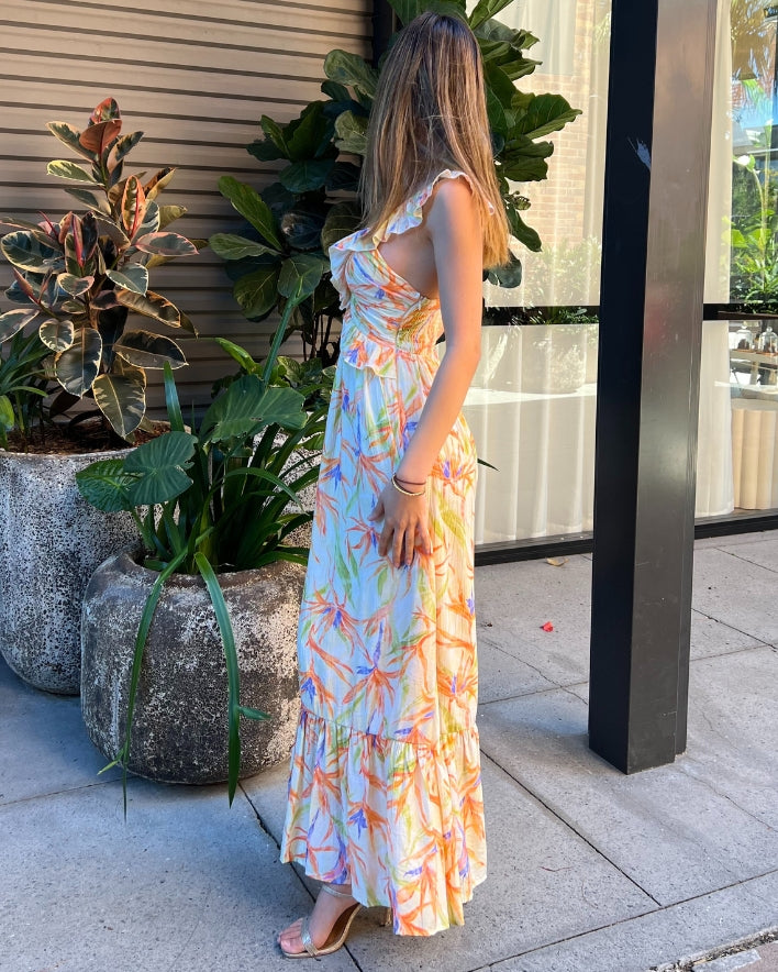 Greya Maxi Dress - Cream