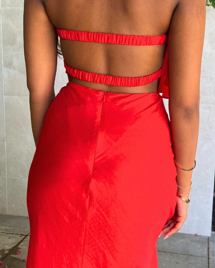 Jessica Maxi Dress - Red