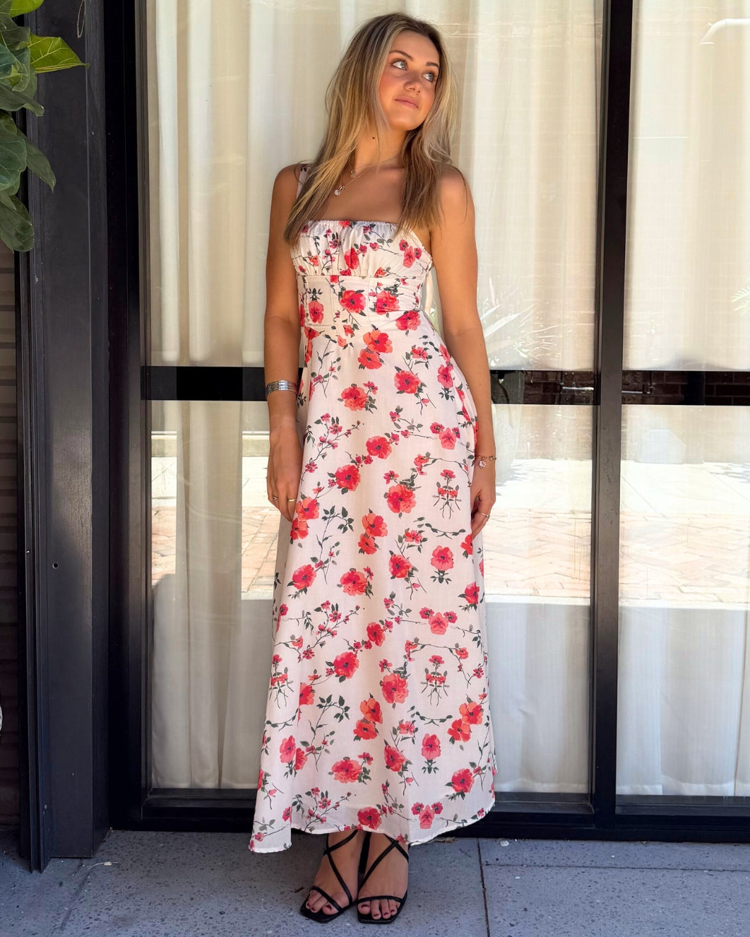 Zinnia Maxi Dress - White