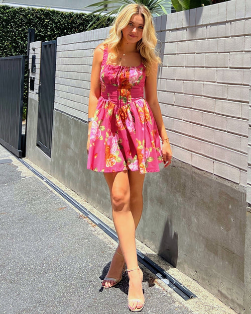 Seron Mini Dress - Pink