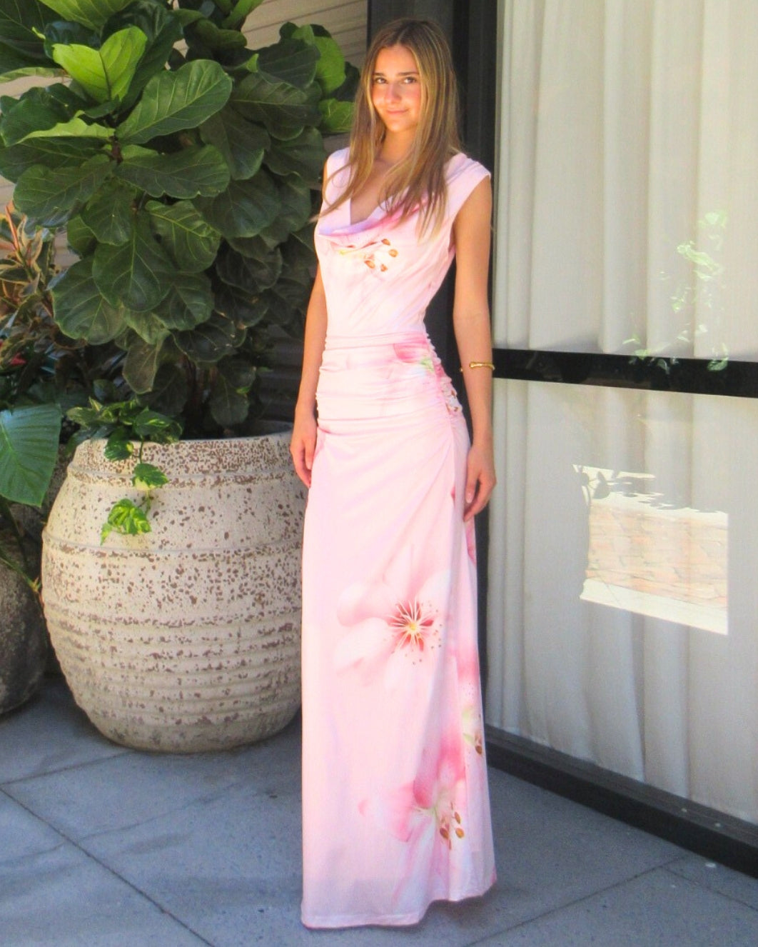 Calai Maxi Dress - Pink
