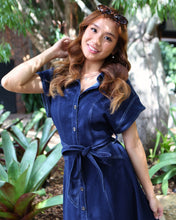 Load image into Gallery viewer, Dani Midi Dress - Dark Denim
