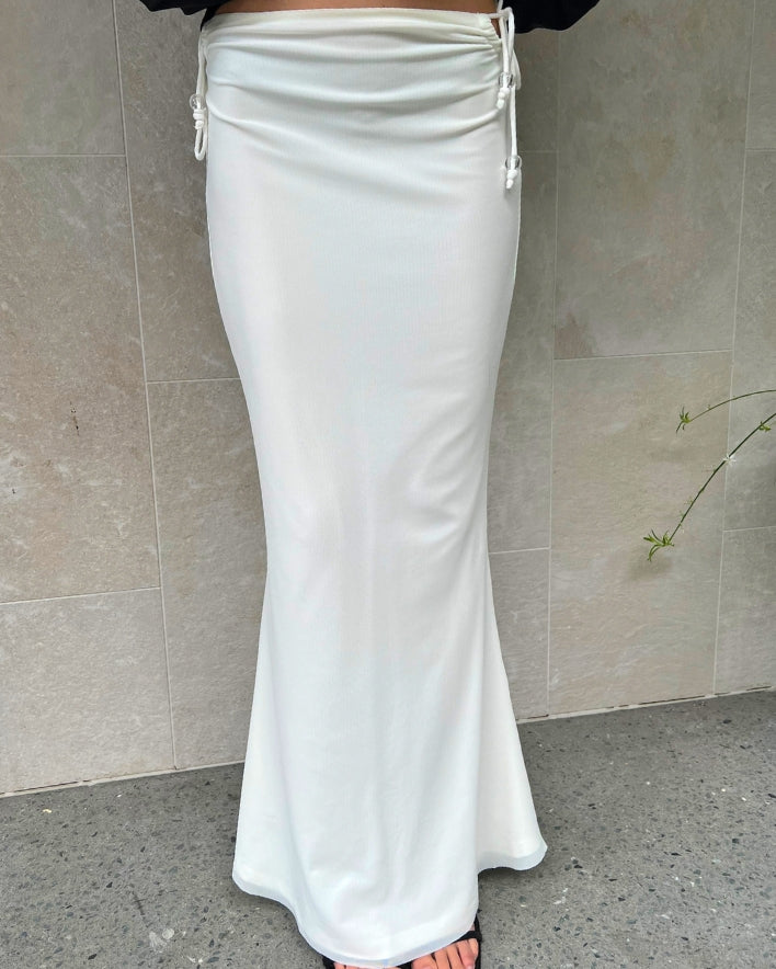 Bethany Maxi Skirt - Cream