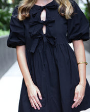 Load image into Gallery viewer, Allegra Mini Dress - Black

