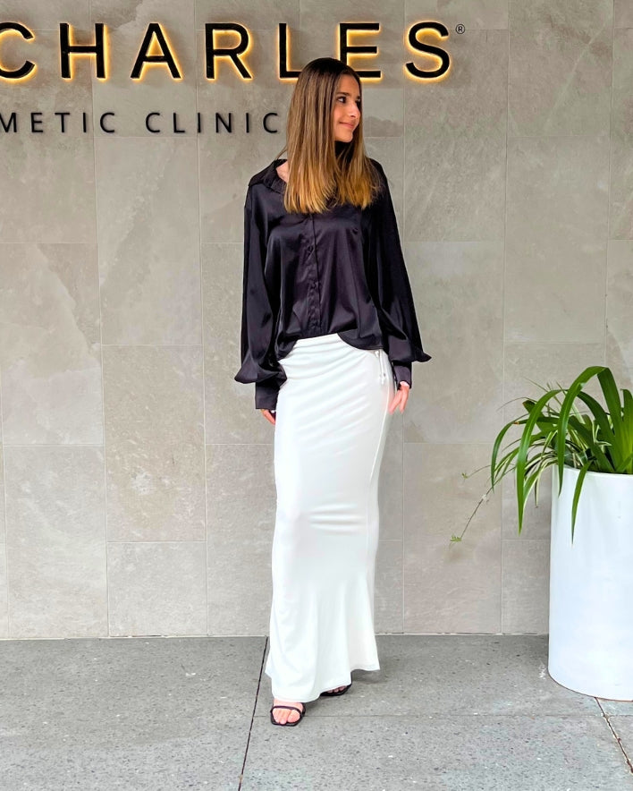 Bethany Maxi Skirt - Cream