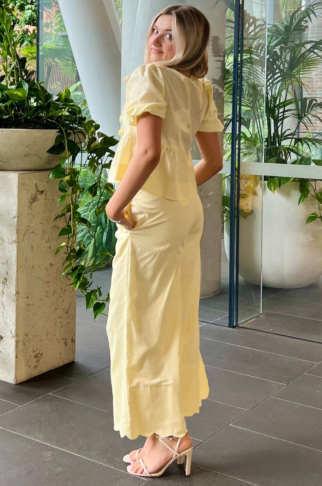 Celeste Set Pants - Yellow