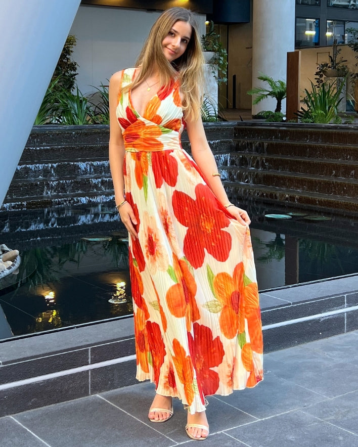 Loane Maxi Dress - Orange