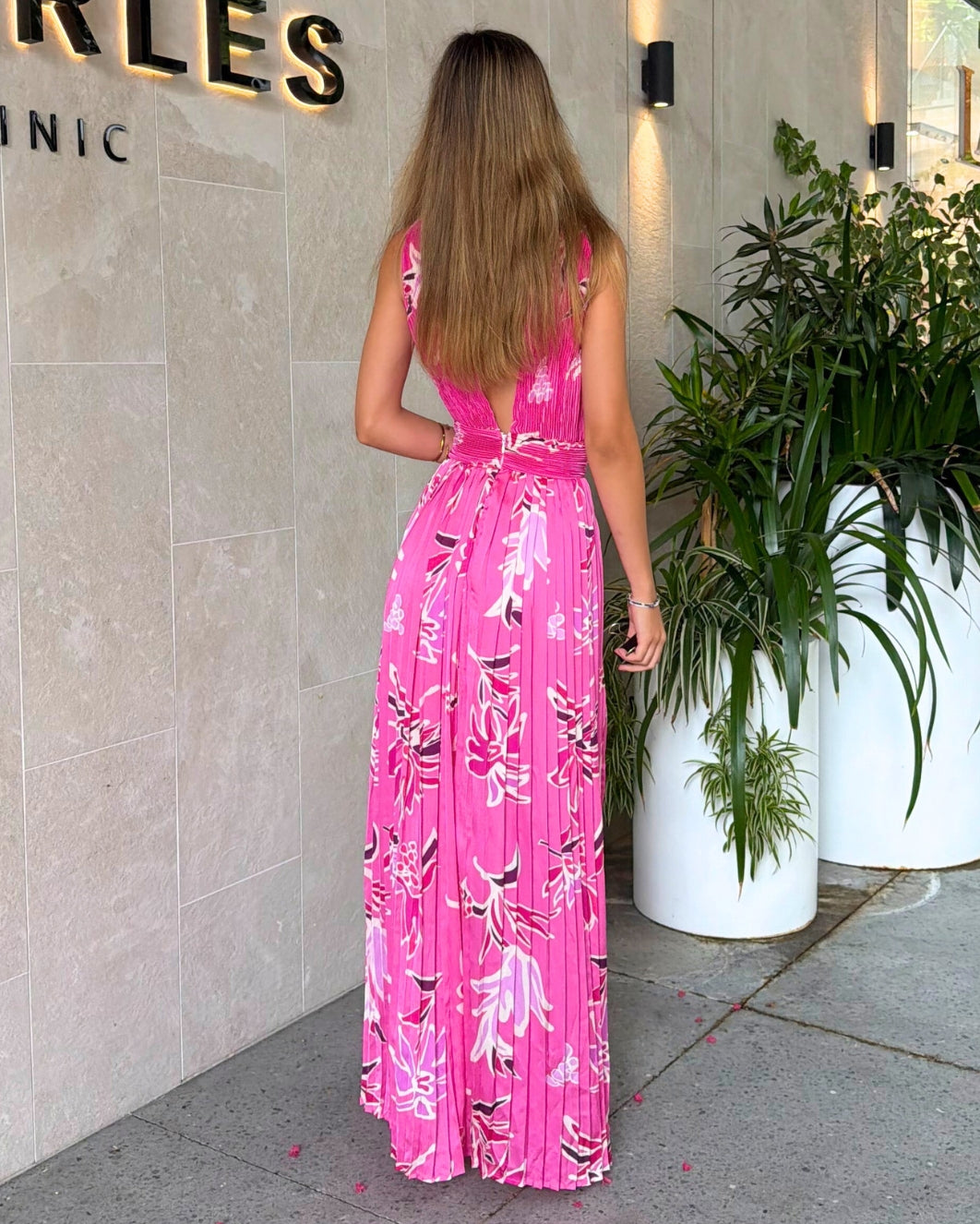 Misha Maxi Dress - Pink