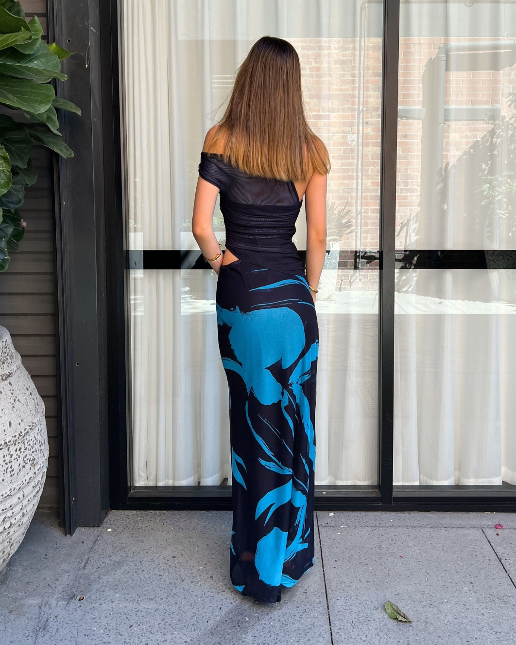 Carlie Maxi Dress - Black