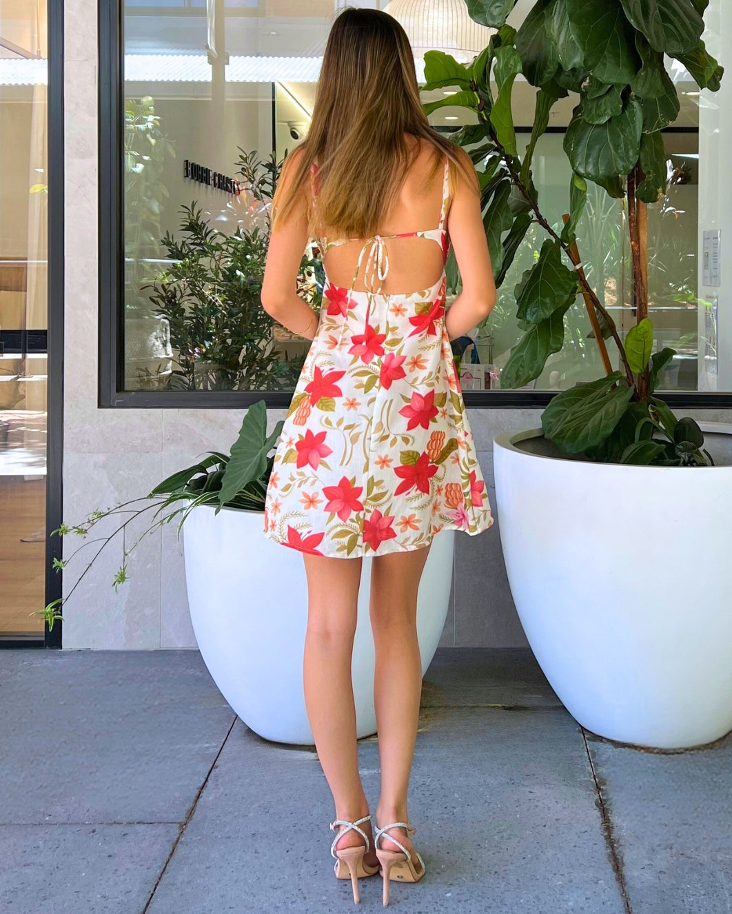Meadow Mini Dress - White