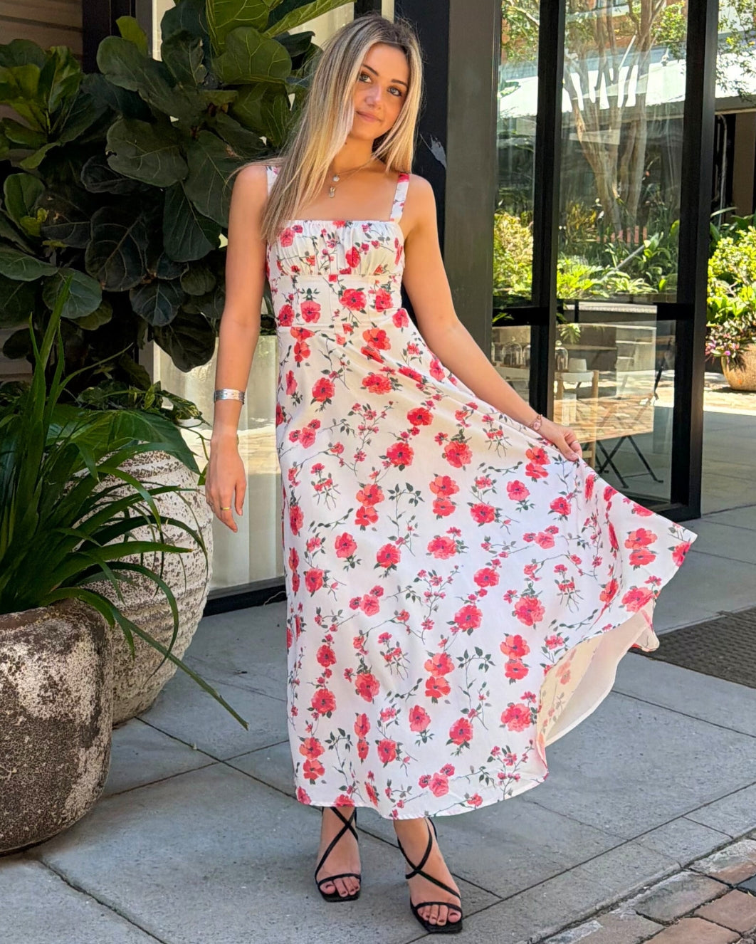 Zinnia Maxi Dress - White