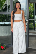 Load image into Gallery viewer, Abbey Pants - White
