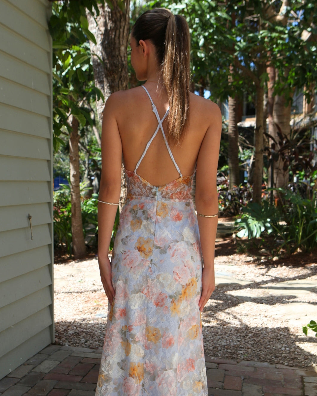 Fiona Maxi Dress - Blue
