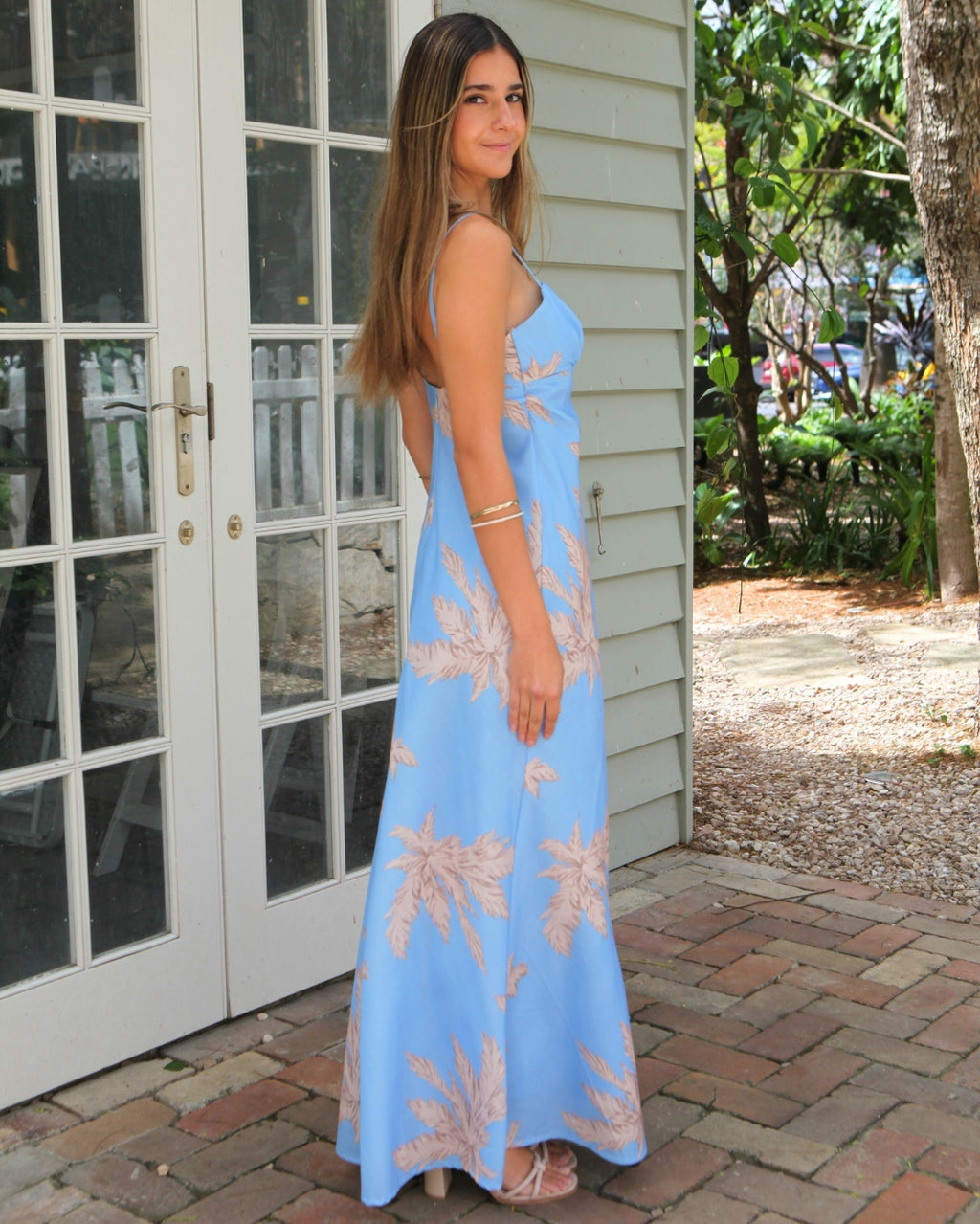 Seren Maxi Dress - Blue