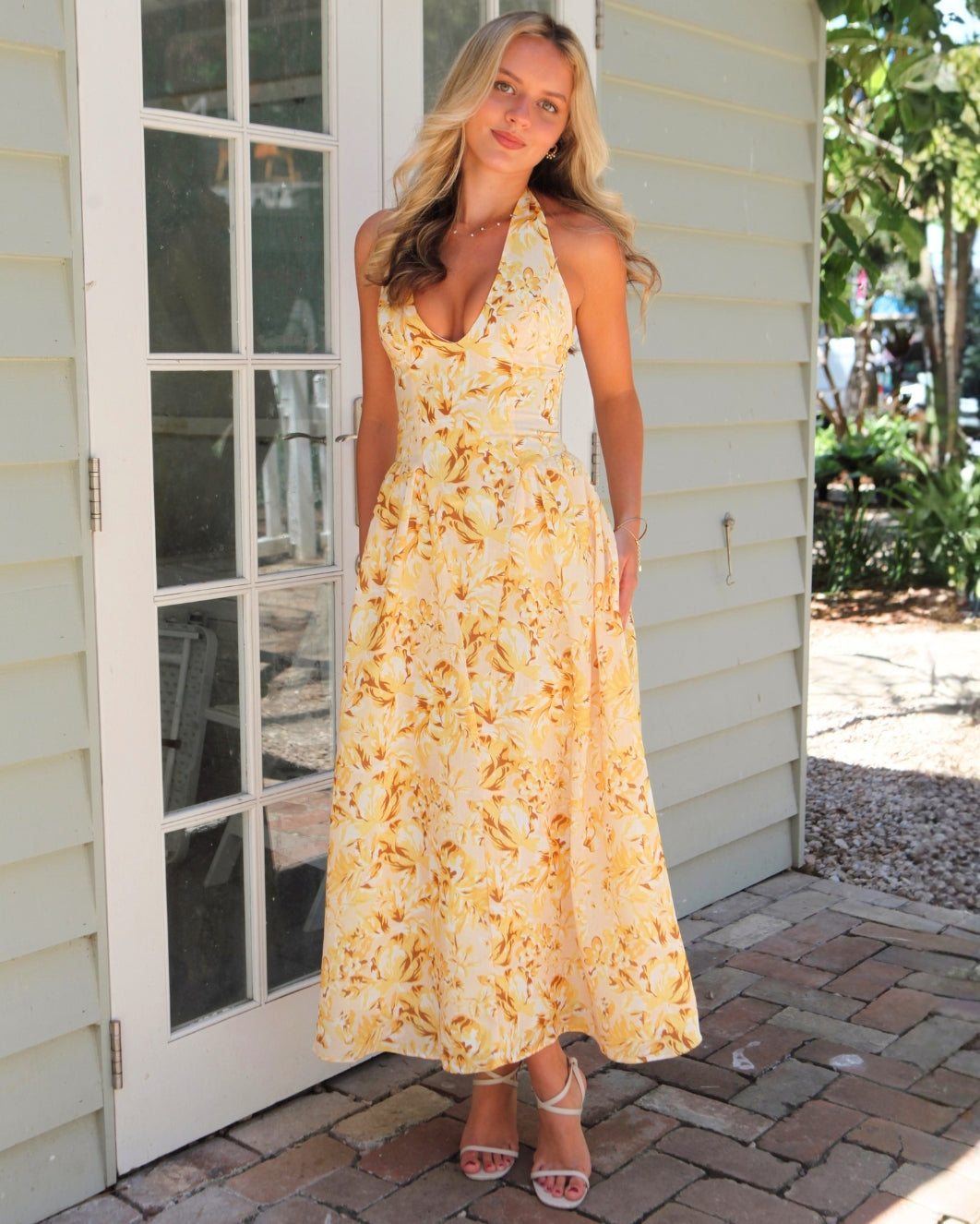Aurora Maxi Dress - Yellow