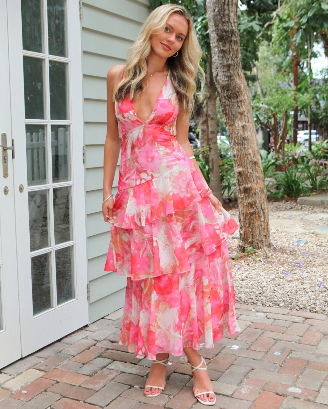 Camilia Maxi Dress - Pink
