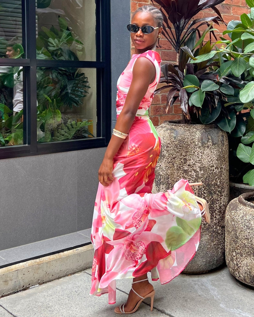 Tracie Maxi Dress - Floral