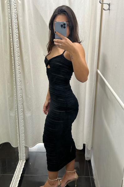 Luana Maxi Dress - Black