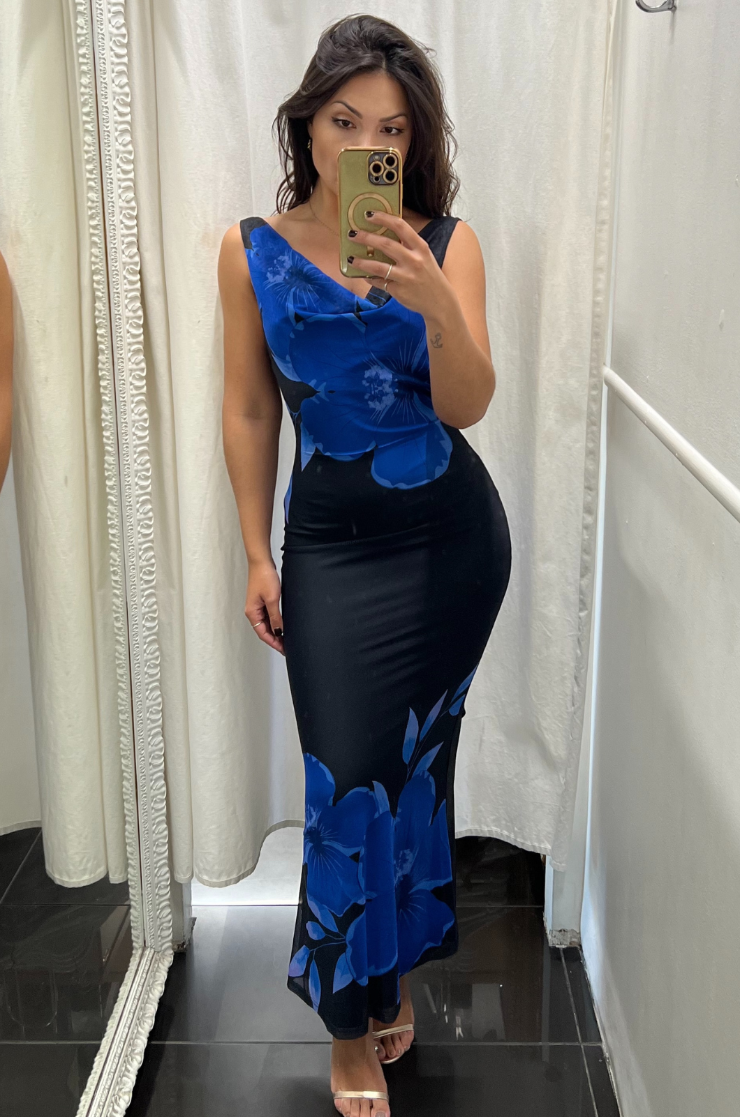 Lani Maxi Dress - Blue