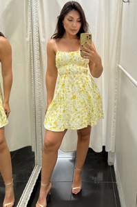 Indiyah Mini Dress - Green